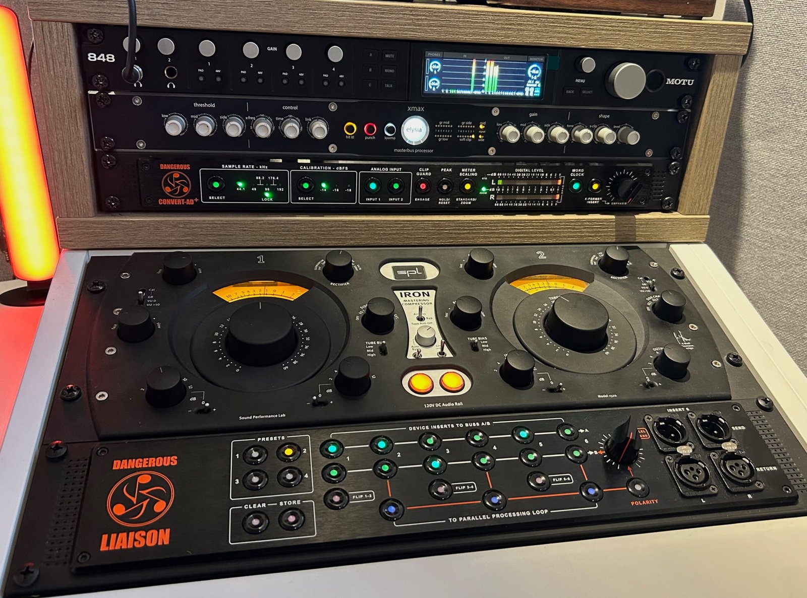 music mastering equipment