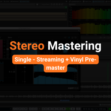 Stereo Mastering - Single - Streaming + Vinyl Pre-master