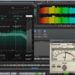 music mastering session